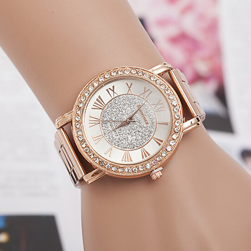 

yoonheel Women's Luxury Watches Wrist Watch Analog Quartz Ladies Designers Imitation Diamond / Metal / One Year