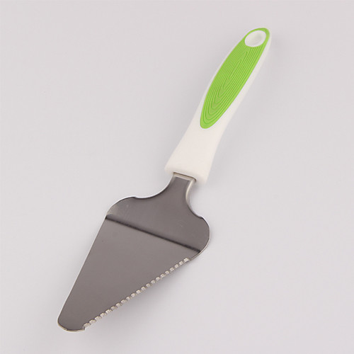 

Jagged Stainless Pizza Shovel Cutter Cake Pastry Shovel Knife Baking Tool (Random Color) 266cm