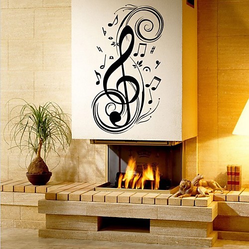 

Fashion / Shapes / Music Wall Stickers Plane Wall Stickers Decorative Wall Stickers, Vinyl Home Decoration Wall Decal Wall Decoration / Removable