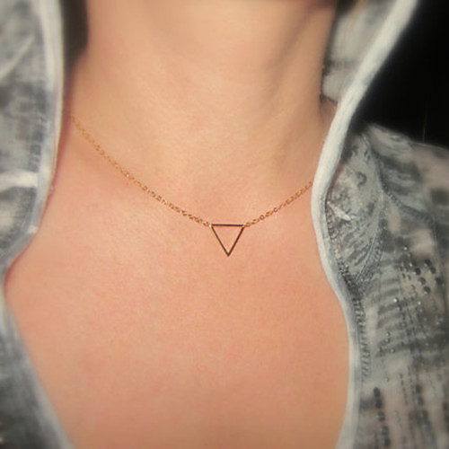 

Women's Pendant Necklace Ladies European Simple Style Fashion Alloy Silver Golden Necklace Jewelry For Wedding Party Daily Casual Sports