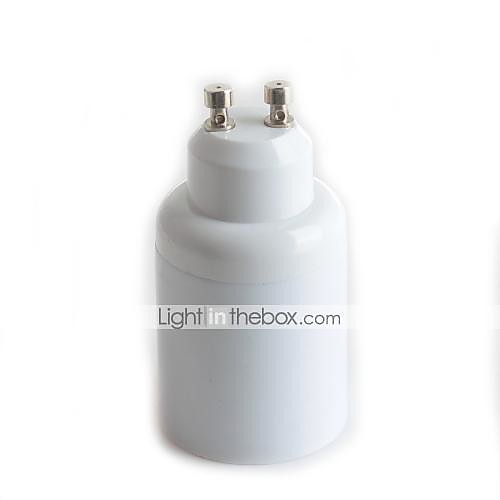 

1pc Gu10 to E27 Lamp Bulb Screw Socket Adapter Converter