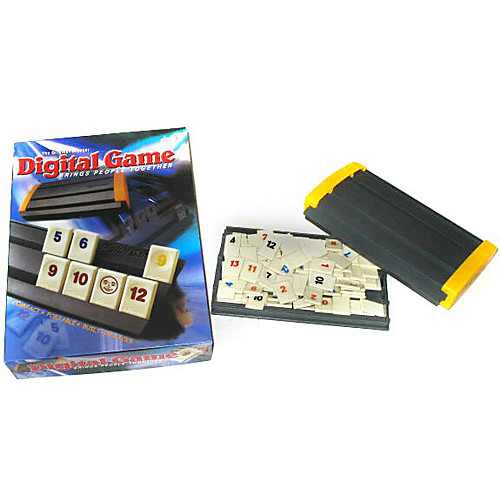 

Rummikub Israel Mini Mahjong Table Digital Desktop Game Set