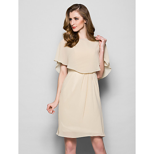 

Sleeveless Capelets Chiffon Wedding / Party Evening Women's Wrap With Draping