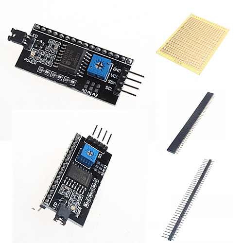 

IIC / I2C / Interface Adapter Board LCD1602 and Accessories