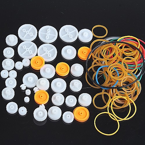 

Plastic Pulley Combination Package DIY small Pulley Accessories Kit