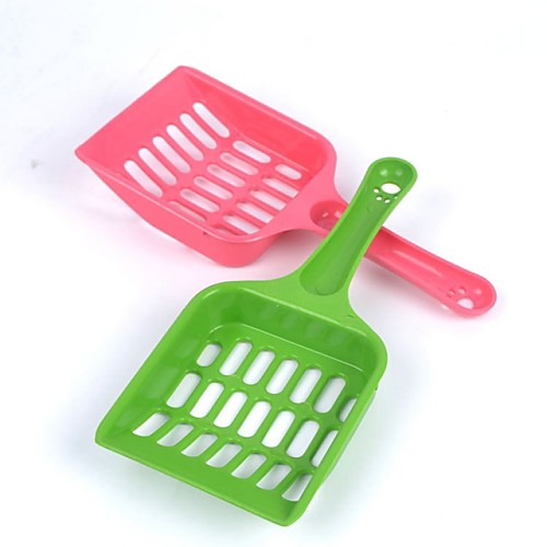 

Plastic Cat Litter Cleaning Shovel for Pet Cats(Random Colour)