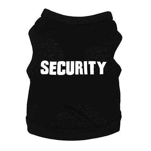 

Cat Dog Shirt / T-Shirt Puppy Clothes Letter & Number Casual / Daily Dog Clothes Puppy Clothes Dog Outfits Black Blue Costume for Girl and Boy Dog Cotton XS S M L XL XXL