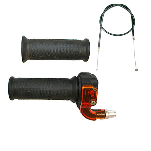 

Pocket Bike Mini Motor Motorized Bicycle Handle Bar Grips Throttle Cable Set 33 47CC 49CC Mini Dirt Bike Quad Pocket