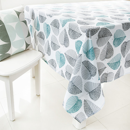 

Polyester Rectangular Table Cloth Patterned Eco-friendly Table Decorations