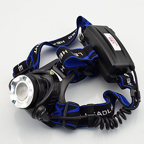 

Headlamps Headlamp Straps LED Highlight 907 low light 300 lm Mode Cree XM-L T6 XM-L2 T6 Rechargeable Waterproof Cycling/Bike Hunting
