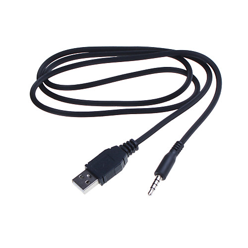 

3.5mm Male to Male USB Car AUX Audio Cable (100cm)