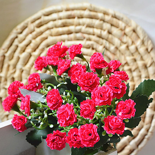 

Polyester Simple Style Bouquet Tabletop Flower Bouquet 1