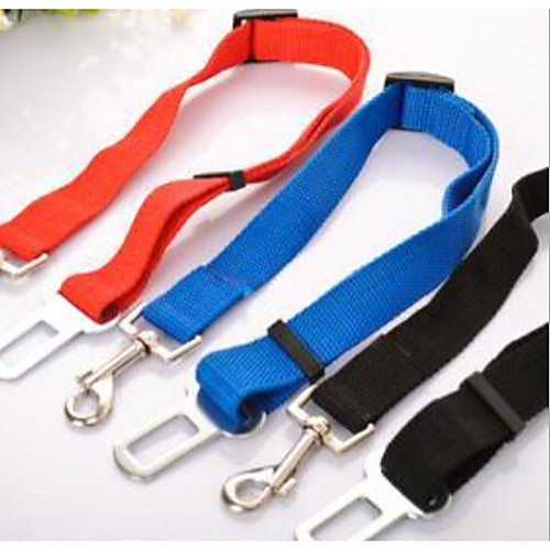 

Dog Leash Waterproof Adjustable / Retractable Nylon Black Red Blue