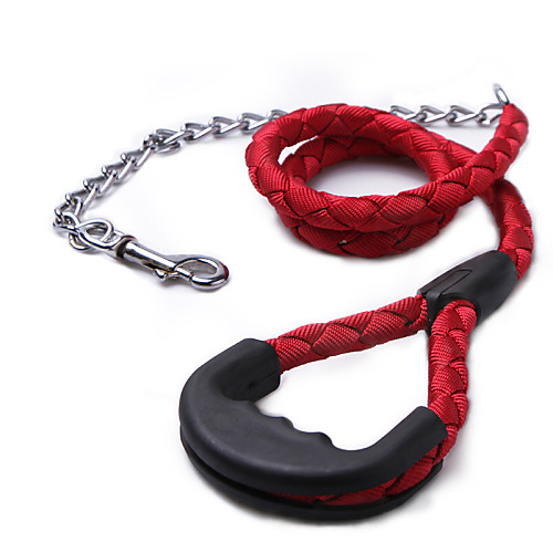 

Dog Leash Nylon Black Red Blue