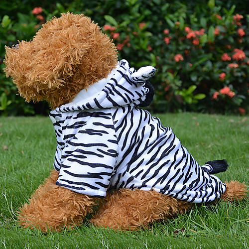 

Dog Coat Hoodie Cartoon Animal Cosplay Winter Dog Clothes Puppy Clothes Dog Outfits White Costume for Girl and Boy Dog Cotton S M L XL