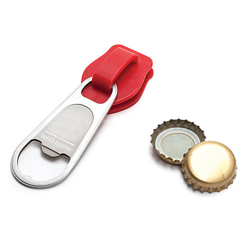 

Zipper Beer Bottle Opener Party Favors (Random Color)