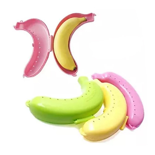 

Cute Banana Box Guard Protector Case Container Trip Outdoor Lunch Storage Holder