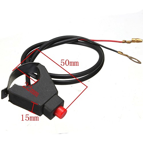 

Universal 22MM Motorcycle ATV Handlebar Horn Button Switch