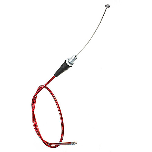 

Red Handle Bar Throttle Accelerator Cable For 125cc Pit Dirt Bike ATV