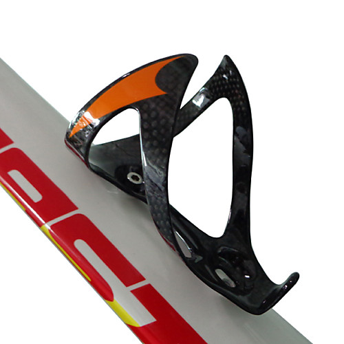

Bike Water Bottle Cage Portable Lightweight Wearable Wearproof Durable For Cycling Bicycle Road Bike Mountain Bike MTB BMX TT Fixed Gear Bike Full Carbon Black Red Orange 3 pcs