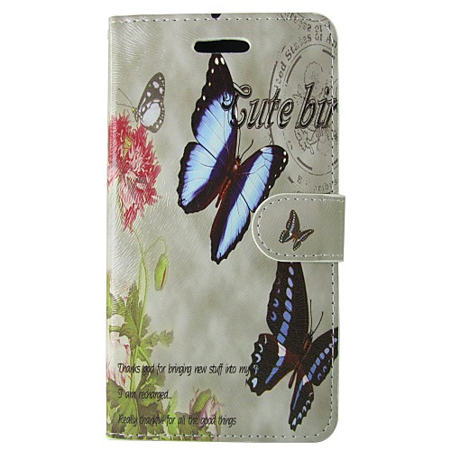 

Case For Apple iPhone 6 Plus / iPhone 6 Wallet / Card Holder / with Stand Full Body Cases Butterfly / Flower Hard PU Leather for iPhone 6s Plus / iPhone 6s / iPhone 6 Plus