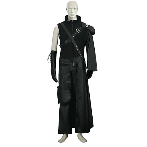 

Inspired by Final Fantasy Cloud Strife Anime Cosplay Costumes Japanese Cosplay Suits Solid Colored Sleeveless Leotard / Onesie Top Pants For Unisex / Shoulder Armor / Shoulder Armor