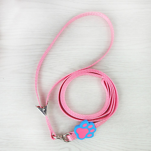 

Dog Harness Leash Footprint / Paw Cosplay Nylon Black Purple Yellow Red Pink