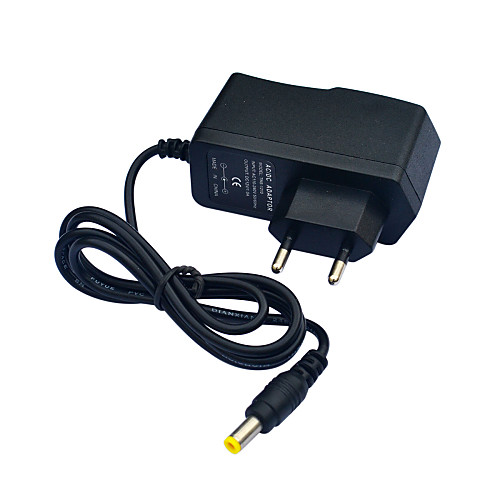 

JIAWEN AC110~240V to DC12V 1A Power Supply Adapter Converter Transformer - Black (EU Plug)