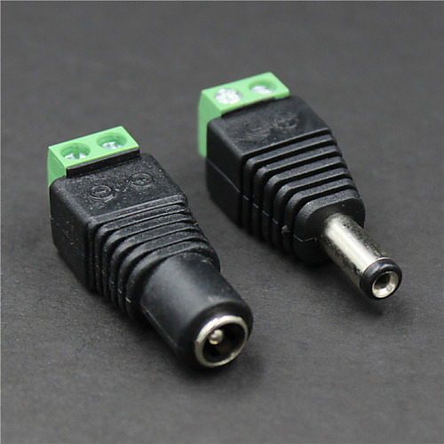 

Female Male DC Power Connector for Video Surveillance (Pair / DC 12V)