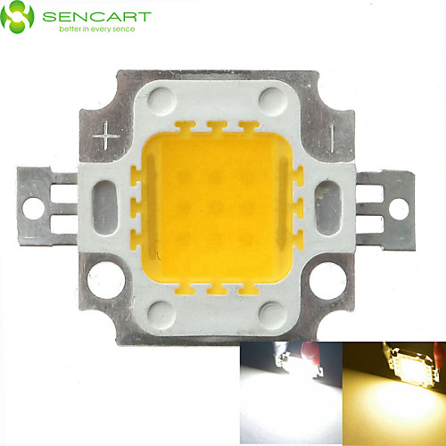 

SENCART 1pc COB 900 lm 30 V Aluminum LED Chip 10 W