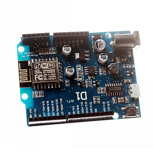 

Smart Electronics ESP-12E WeMos D1 WiFi Uno Based ESP8266 Shield for Arduino Compatible