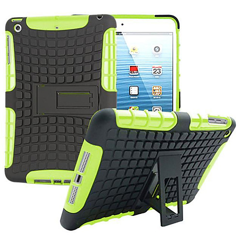 

Phone Case For Apple Back Cover iPad Mini 3/2/1 Shockproof with Stand Armor PC