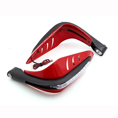 

Pair Universal Yellow LED Off-road Motorcycles Hand Guards for 12mm Handlebar