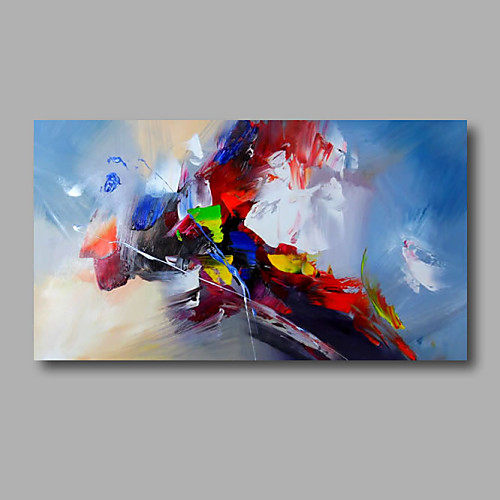 

Oil Painting Hand Painted Horizontal Abstract Modern Stretched Canvas