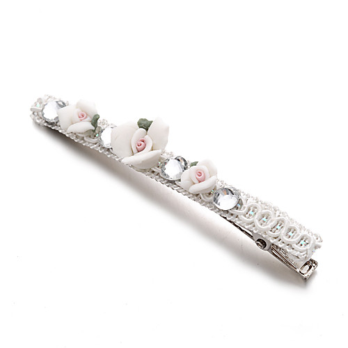 

Rhinestone Alloy Hair Clip Headpiece Classical Feminine Style