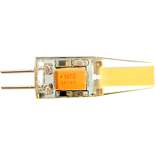 

1pc 4 W LED Bi-pin Lights 250-350 lm G4 T 2 LED Beads COB Decorative Warm White Cold White Natural White 12 V 24 V / 1 pc / RoHS