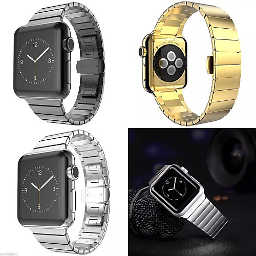 

HOCO Stainless Steel Strap Butterfly Buckle Bands for Apple Watch iWatch