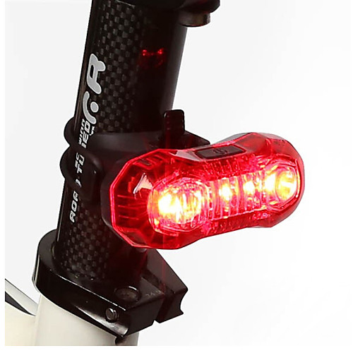 

LED Bike Light Rear Bike Tail Light Safety Light Mountain Bike MTB Bicycle Cycling Waterproof Portable Alarm Warning Other USB Cycling / Bike