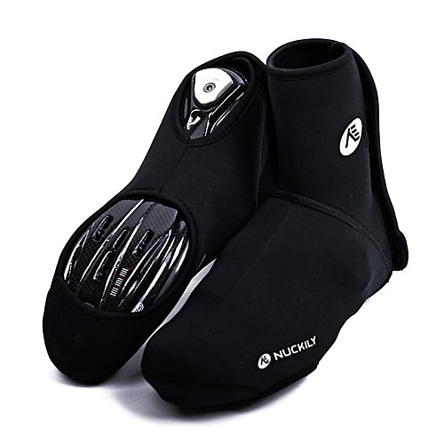 

Adults' Nuckily Cycling Shoes Cover / Overshoes Cycling / Bike Thermal Warm Waterproof Windproof Black Men's Cycling Shoes / Breathable