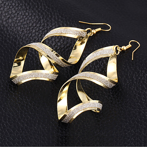 

Lucky Doll Women's All Match Cut Out Geometric Long Earring