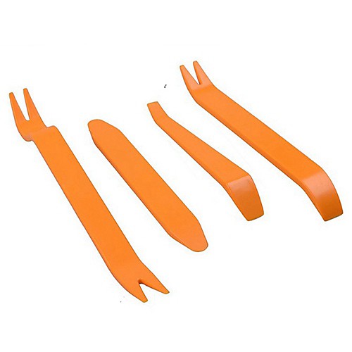 

ZIQIAO 4pcs Auto Car Radio Door Clip Panel Trim Dash Audio Removal Installer Pry Tool