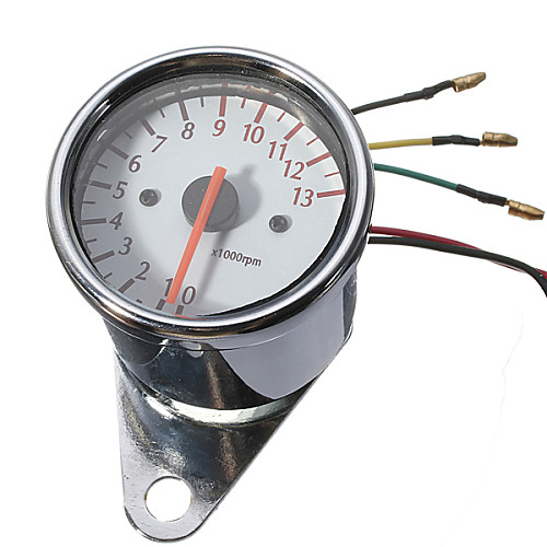 

Universal Motorcycle Mechanica 13000RPM Tachometer Gauge