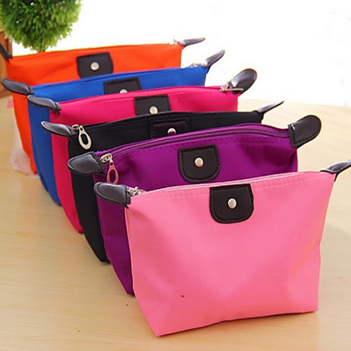 

Travel Insert Portable Cosmetic Handbag Organiser Purse Liner Tidy Makeup Travel Toiletries Bag(Random Colors)