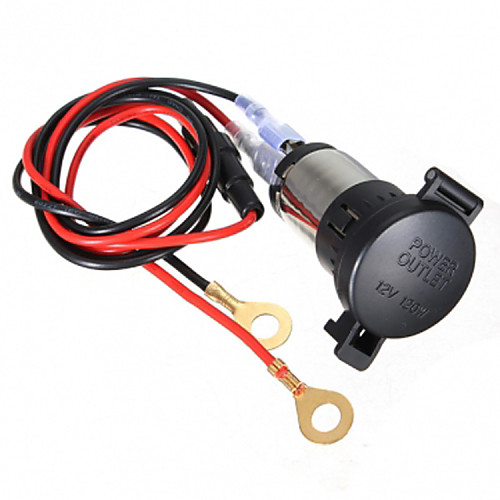 

12V 120W Car Motorcycle Power Socket 60cm Cord