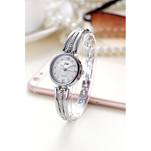 

Women's Fashion Watch Quartz Casual Watch Alloy Band Analog Elegant Gold - Silver Golden One Year Battery Life / SSUO 377