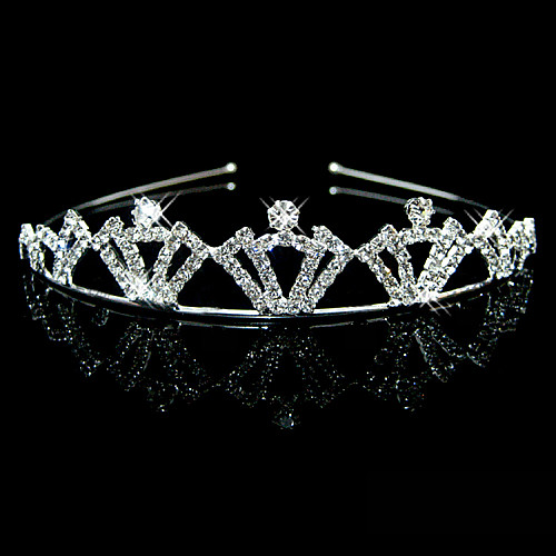 

Rhinestone Headbands / Headwear with Floral 1pc Wedding / Special Occasion Headpiece