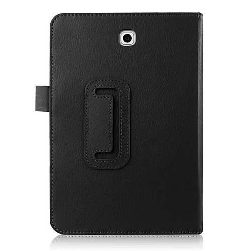 

Case For Samsung Galaxy / Tab S2 8.0 with Stand / Auto Sleep / Wake / Flip Full Body Cases Solid Colored Hard PU Leather