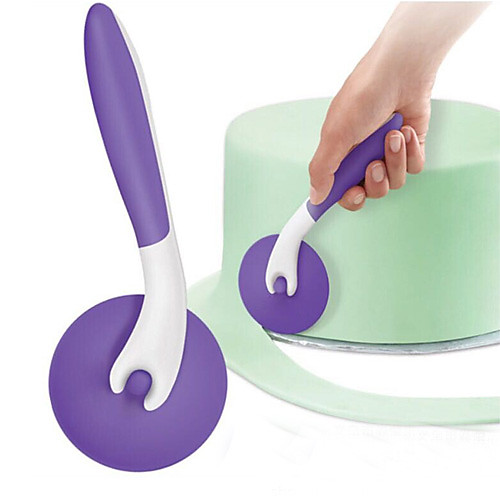 

Cake Pizza Roller Knife Cutter Fondant Cake Icing Cutter Wheel Kitchen Cake Tool