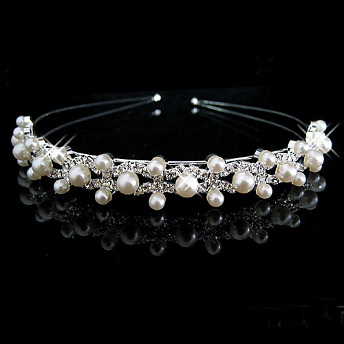 

Women's Headbands For Wedding Party Homecoming Royalty Pearl