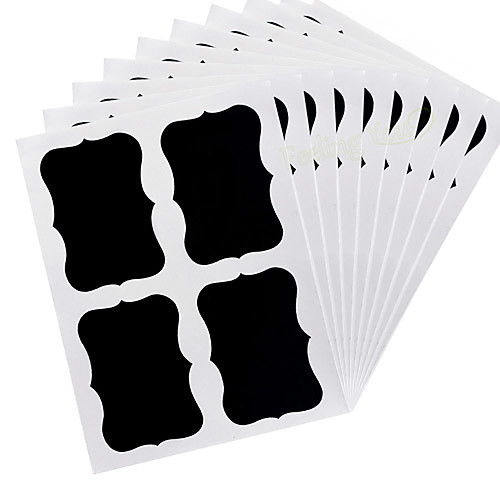 

36Pcs Chalk Pen Chalkboard Labels Vinyl Kitchen Memo Sticker